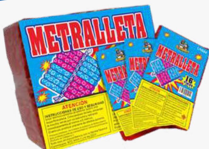 Metralleta 16 tiros